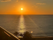 Morning Sunrise from the balcony.