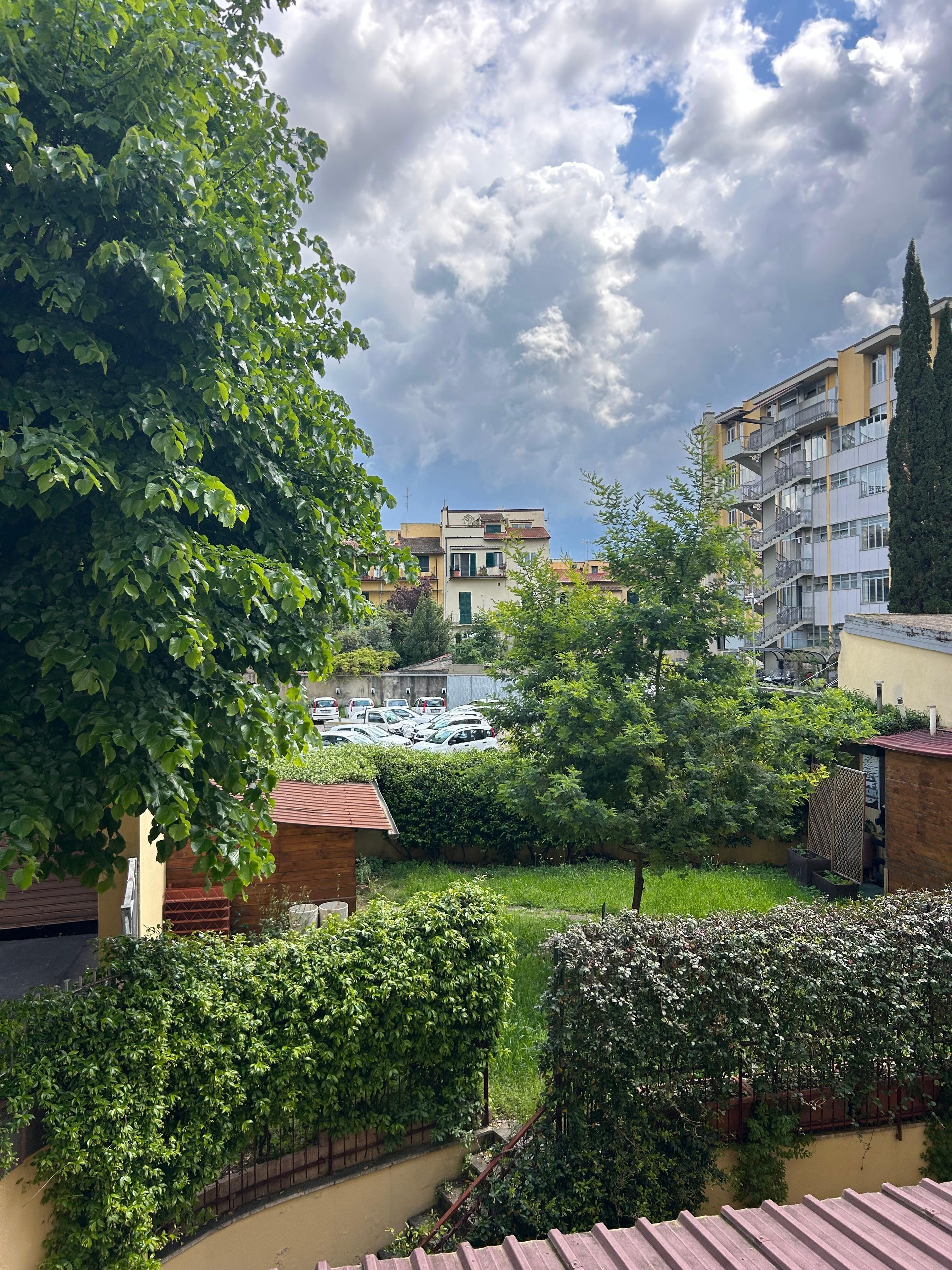 View outside of our room.
