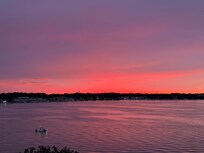 Sunset on the first night