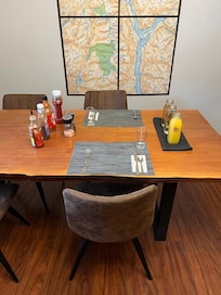 Our breakfast for two. You were able to pick from 3 different times in the morning prior to checkout so you had time to enjoy your breakfast and still pack and not feel rushed out.