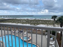 The view from the deck