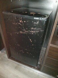 Refrigerator, room 117