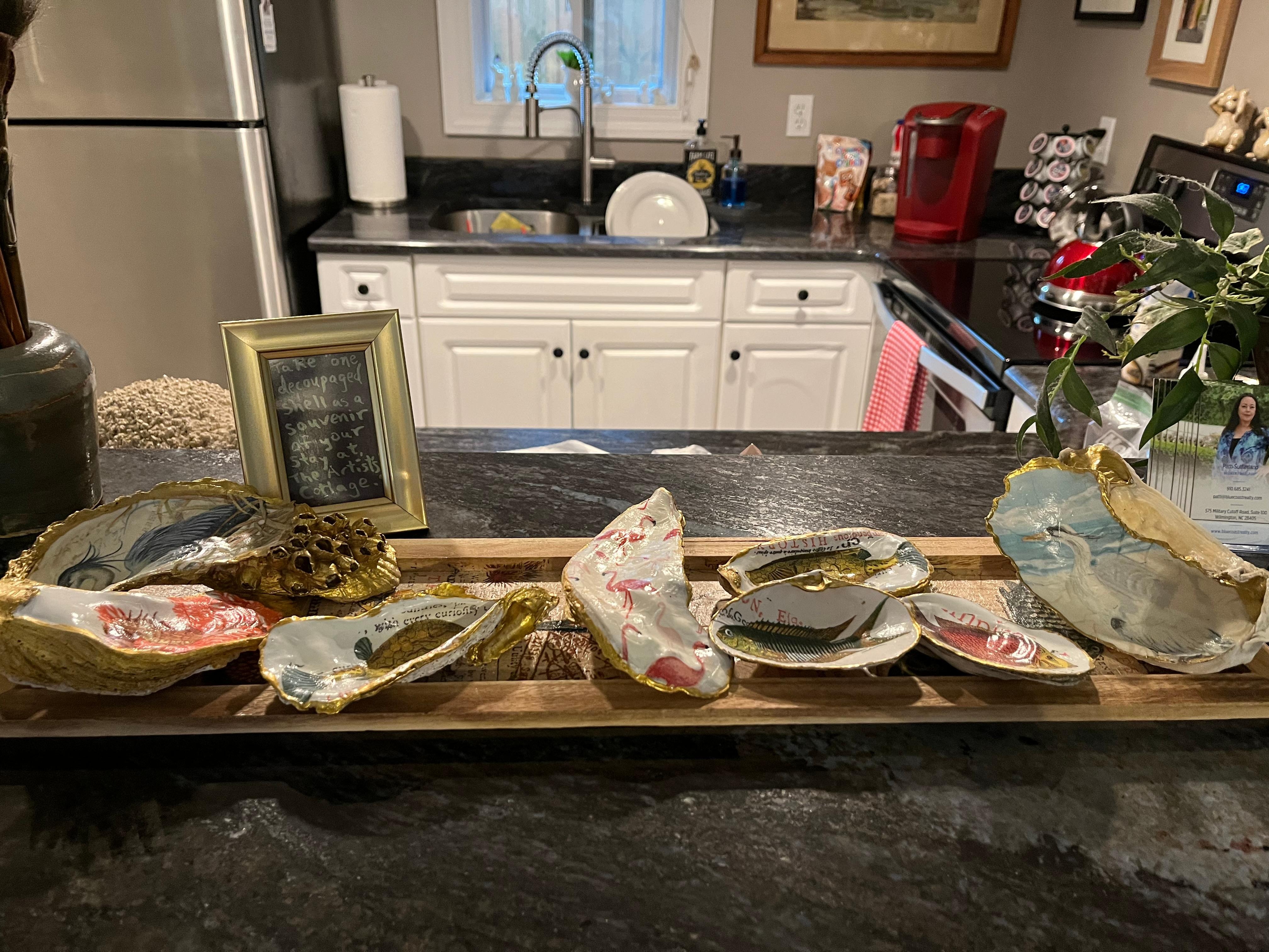 A beautiful gift from the host. 