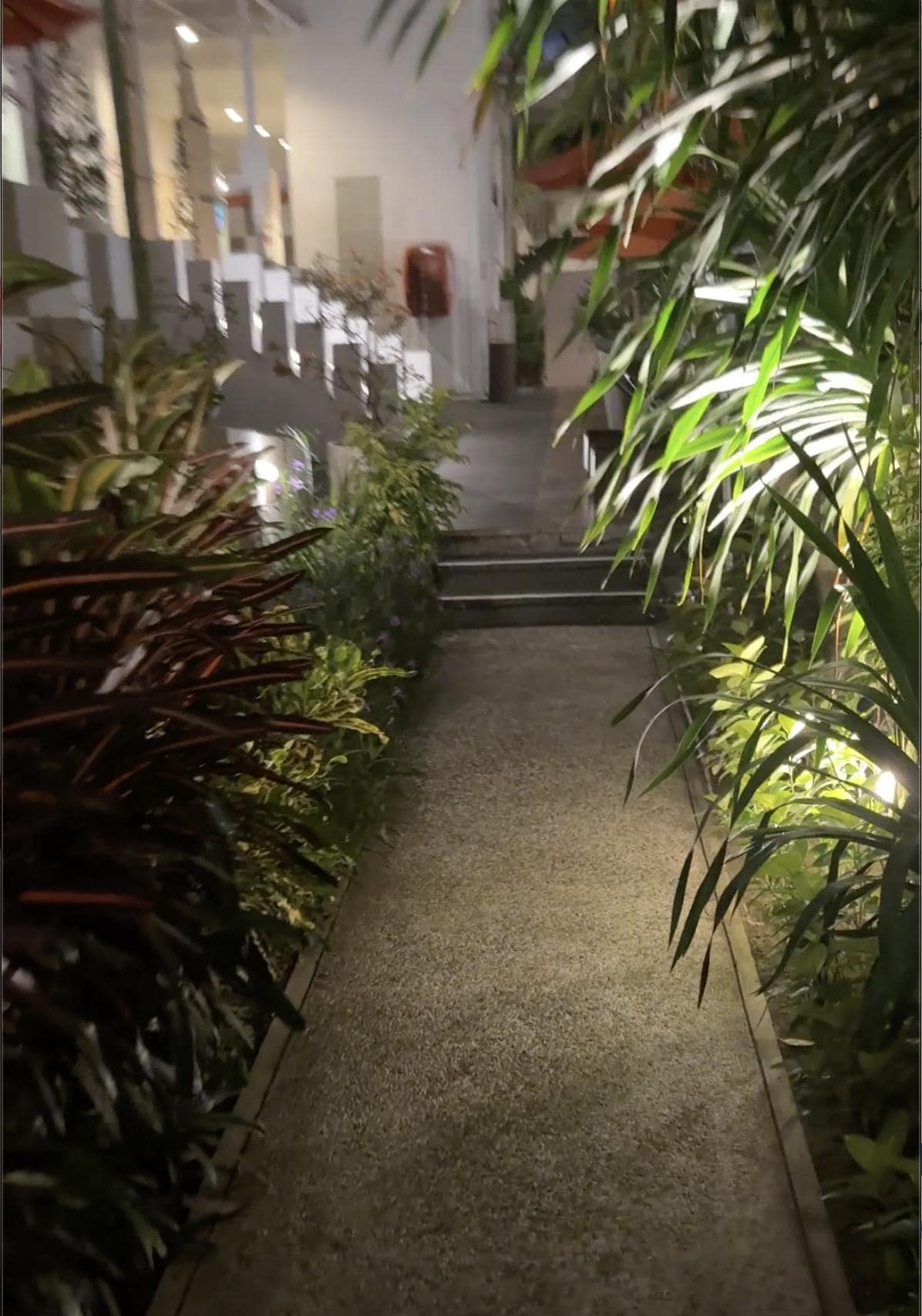 walkway to main courtyard