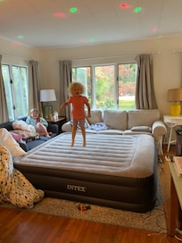 Her favorite part of the stay!
