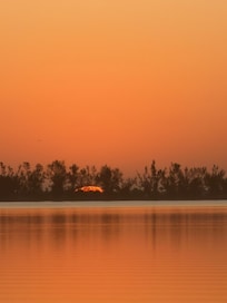 Sunrise sitting at the dock. Just steps away.