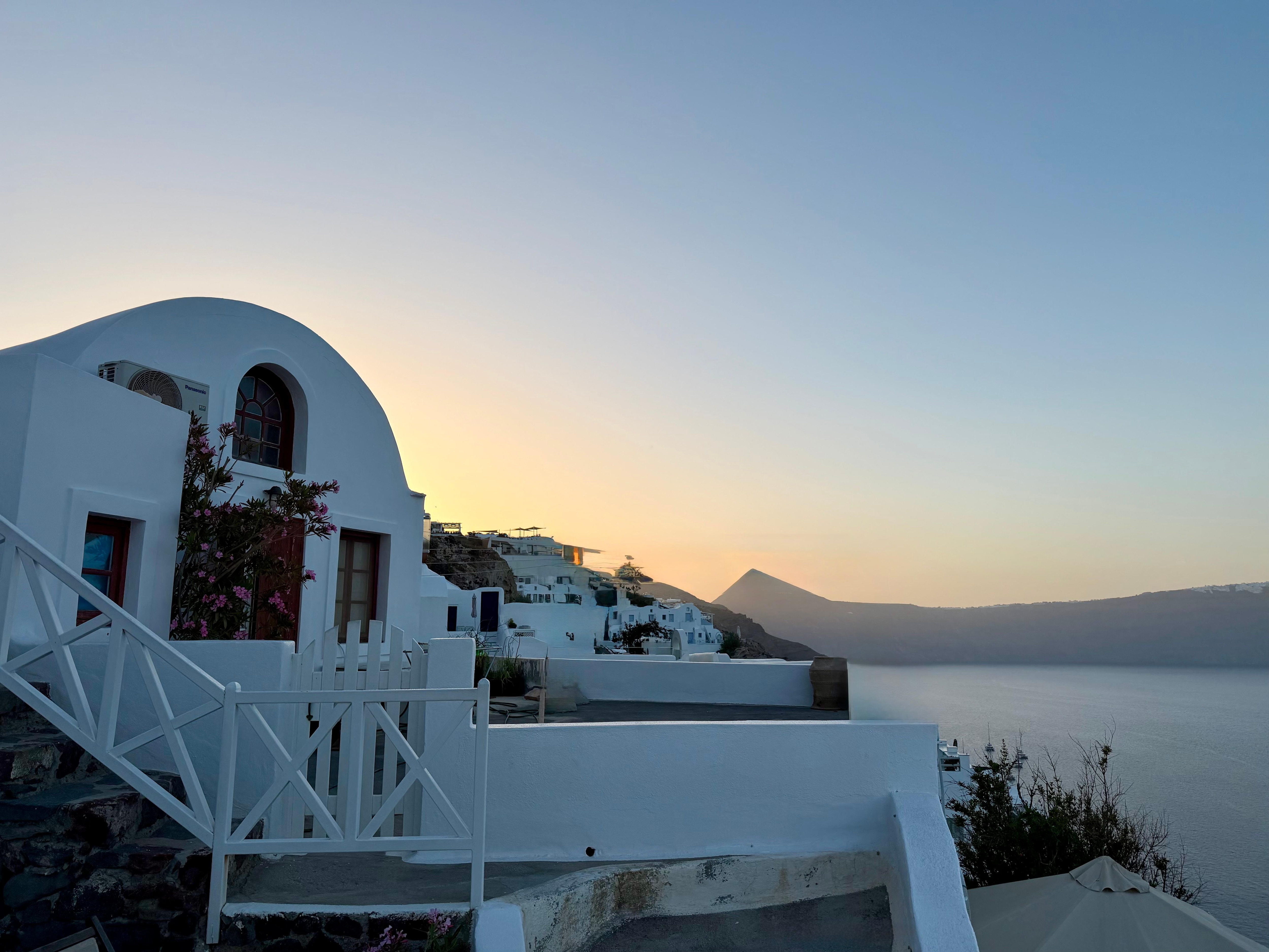 Sunrise from the patio