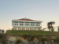 View of the backside of the home.