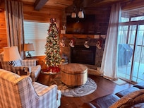 Decorated for Christmas