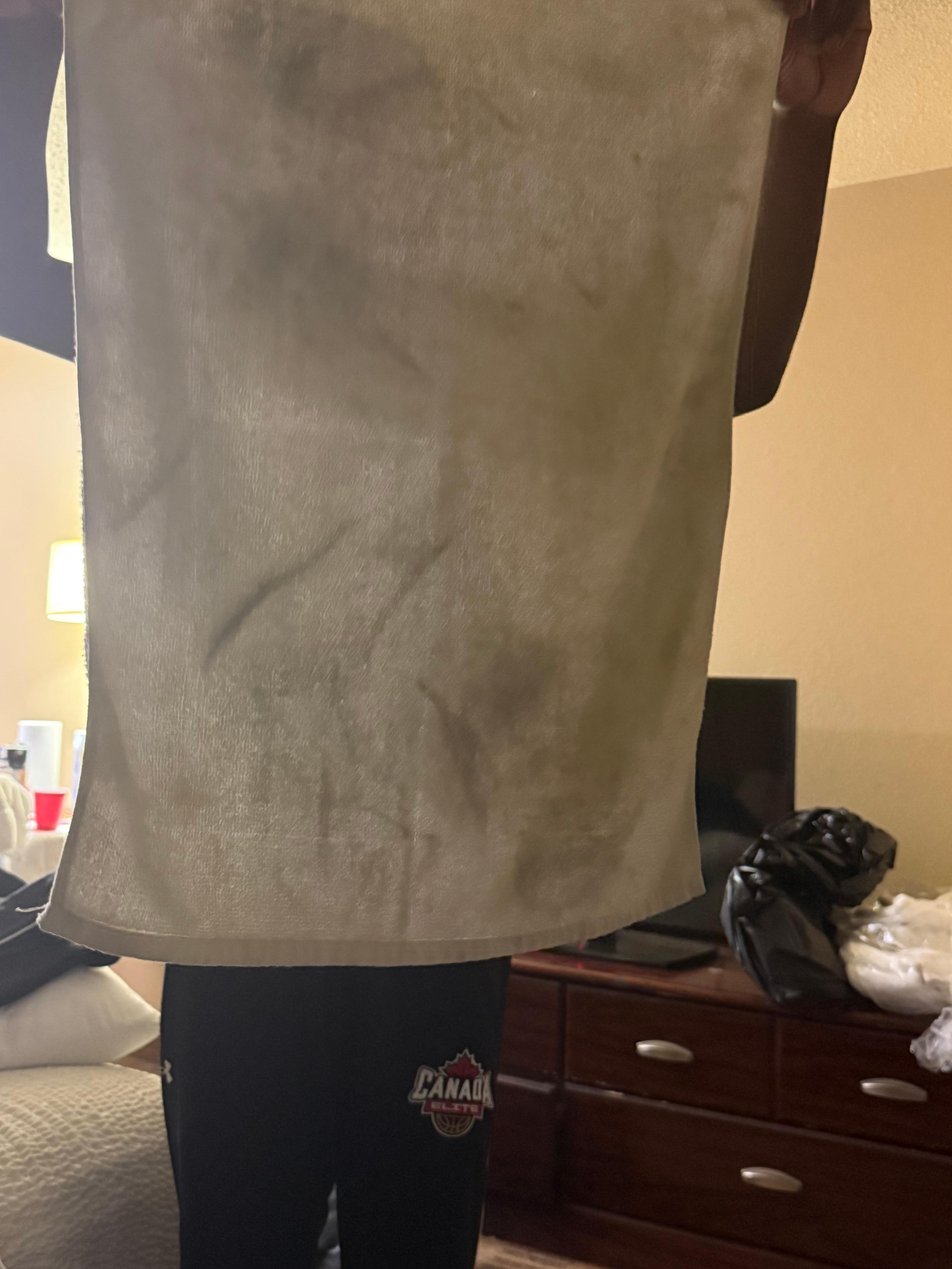 Dirty towel