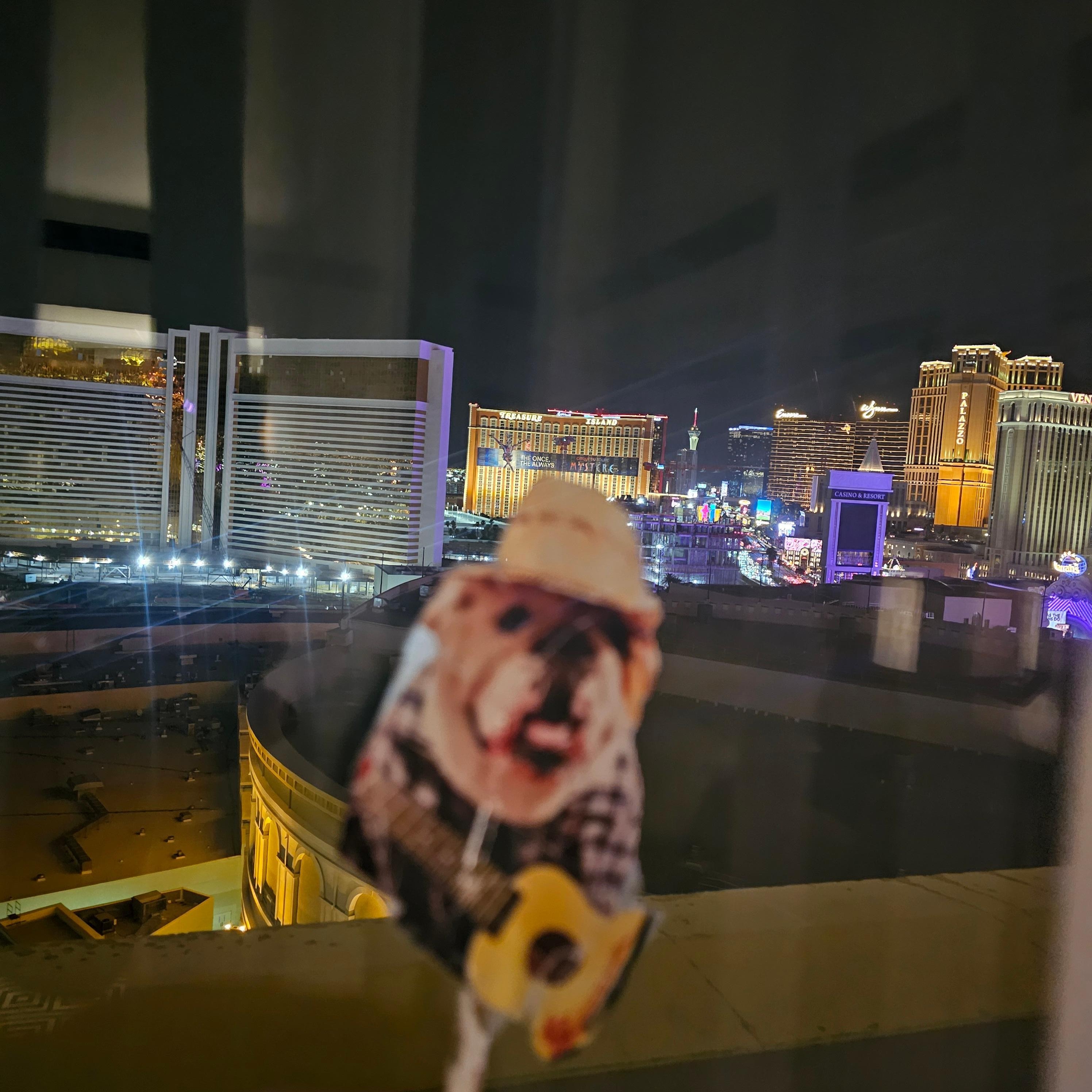 Ceasars tower strip view