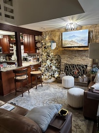 Decorated for Christmas