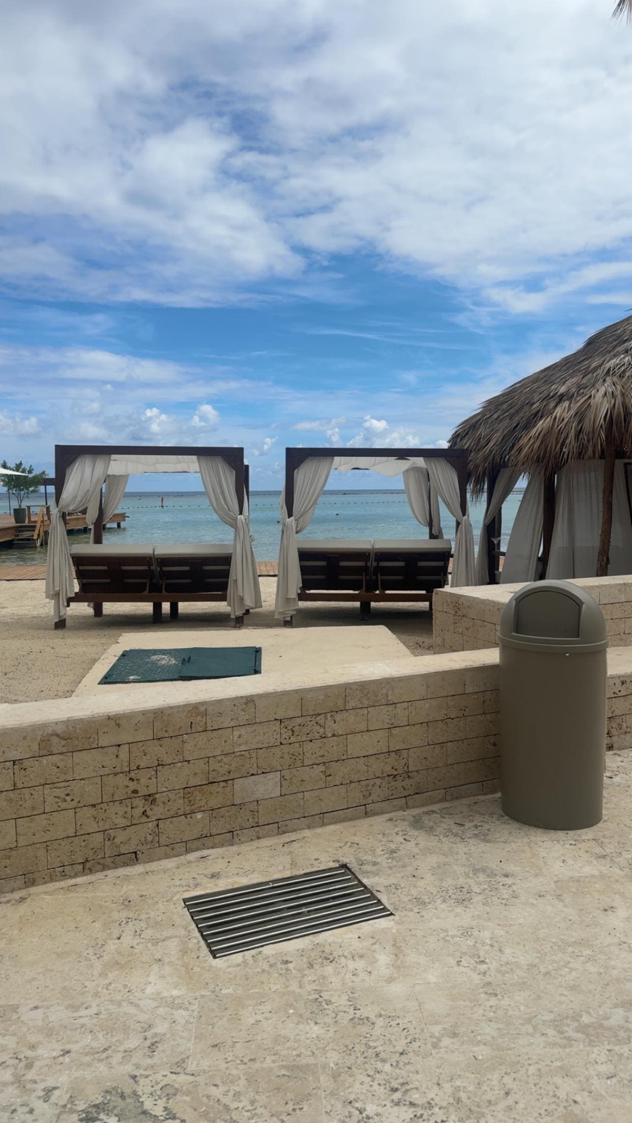 Beach cabanas 
