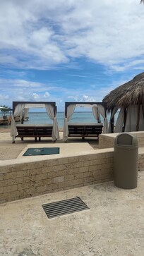 Beach cabanas