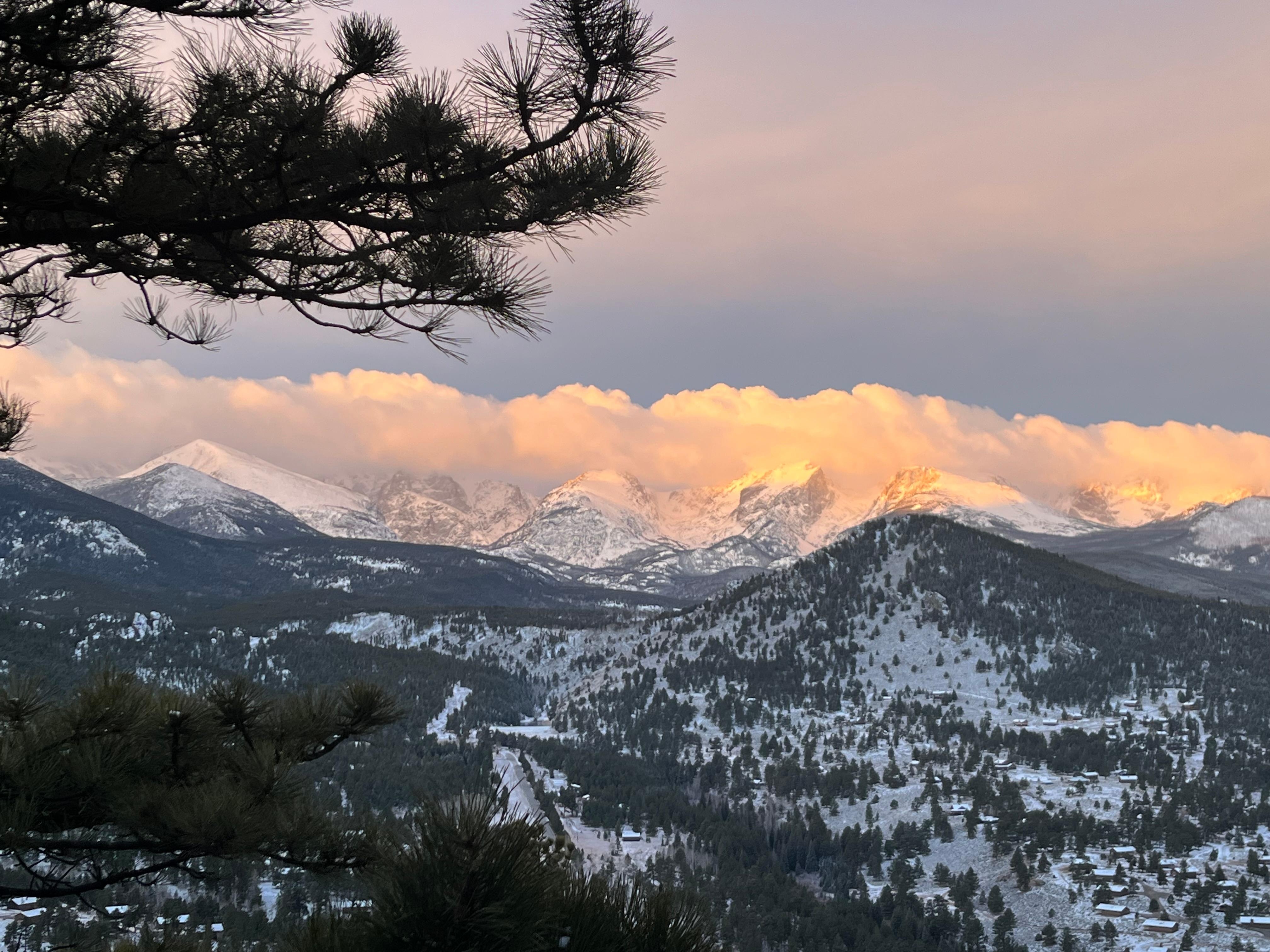 View from the deck.  Fantastic!