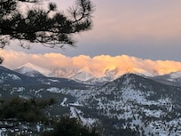 View from the deck. Fantastic!