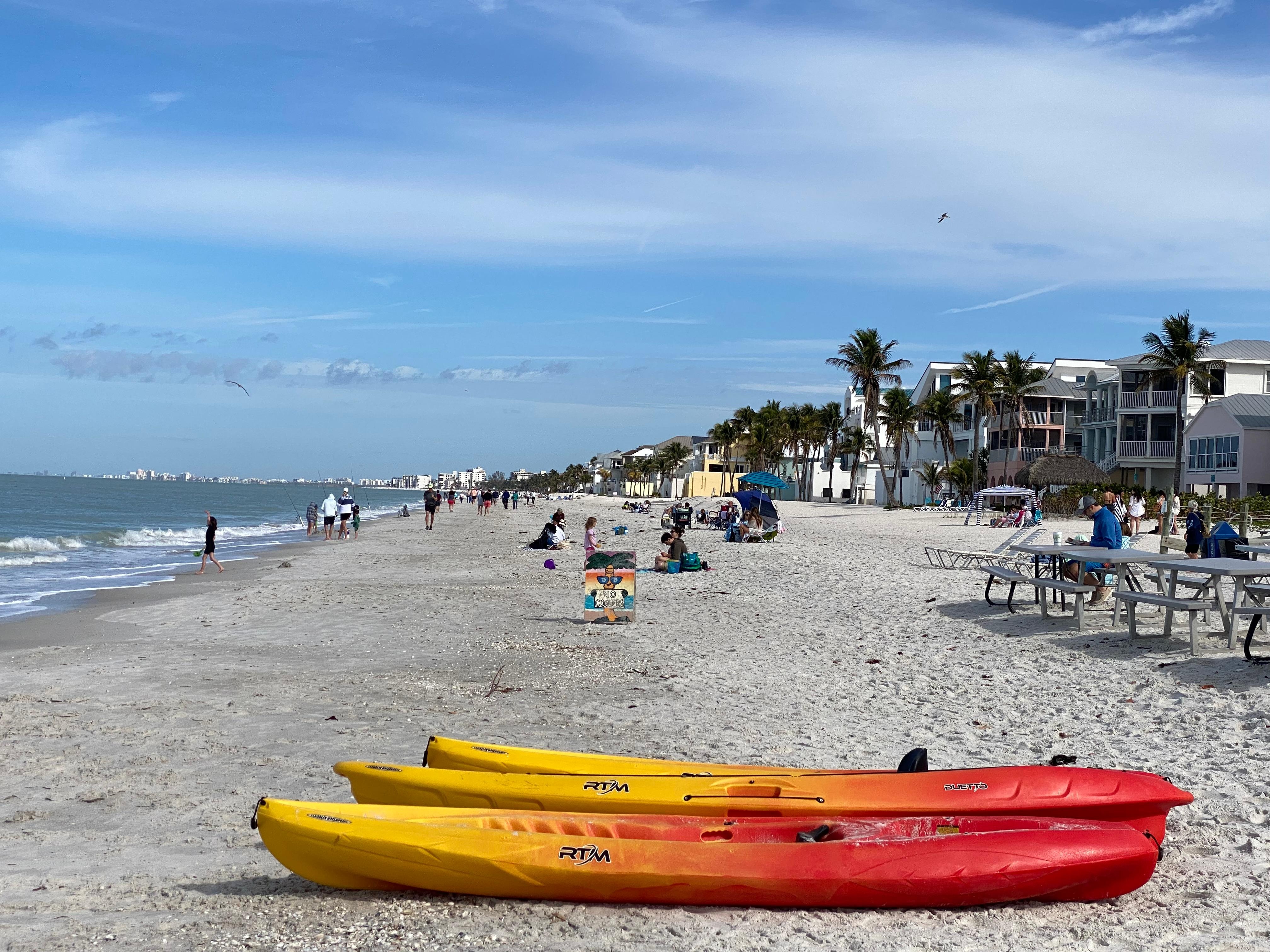 Across the street from condo