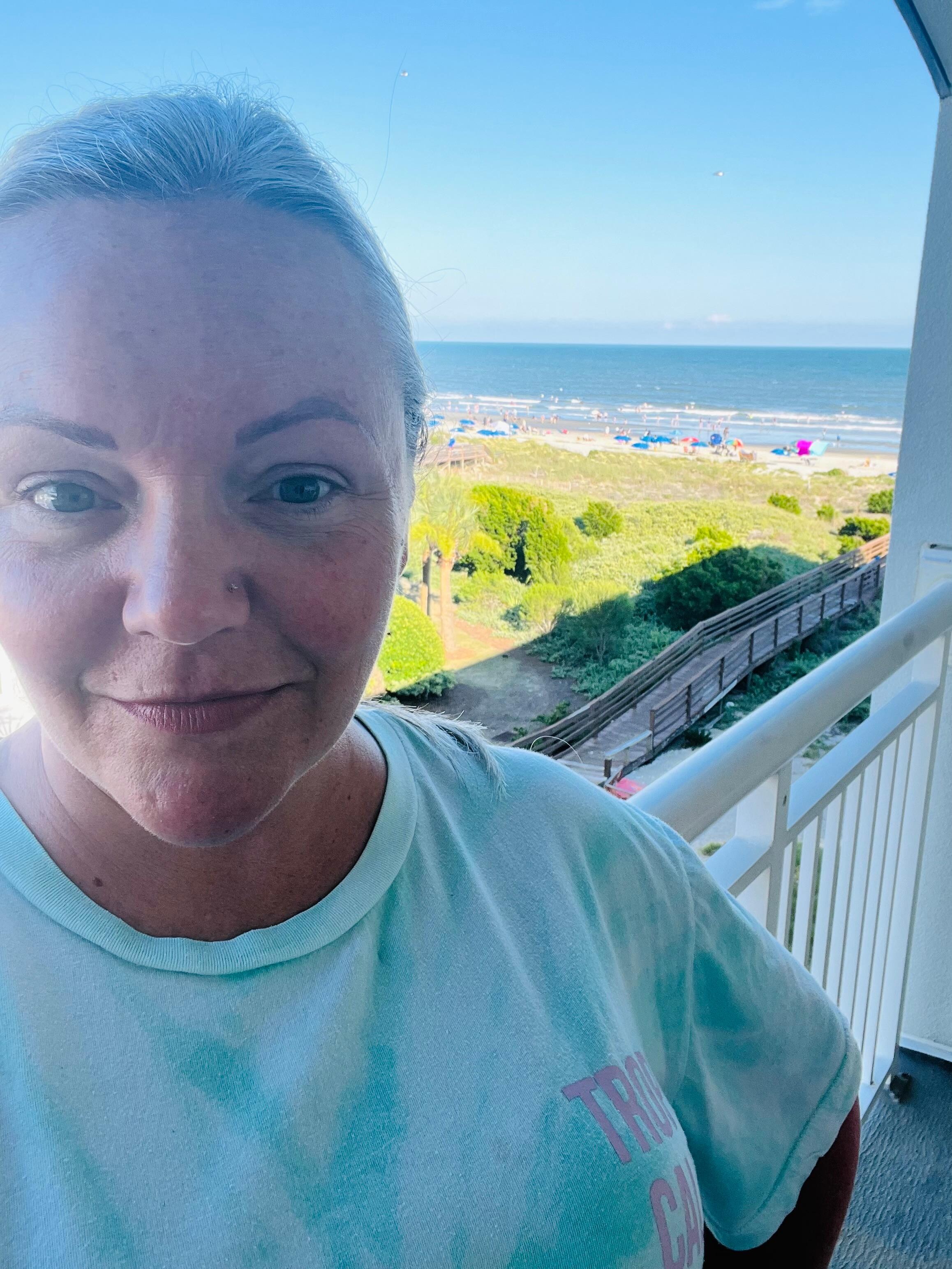Partial oceanfront balcony room