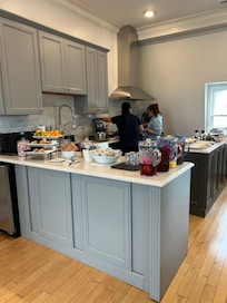 Third floor kitchen for breakfast