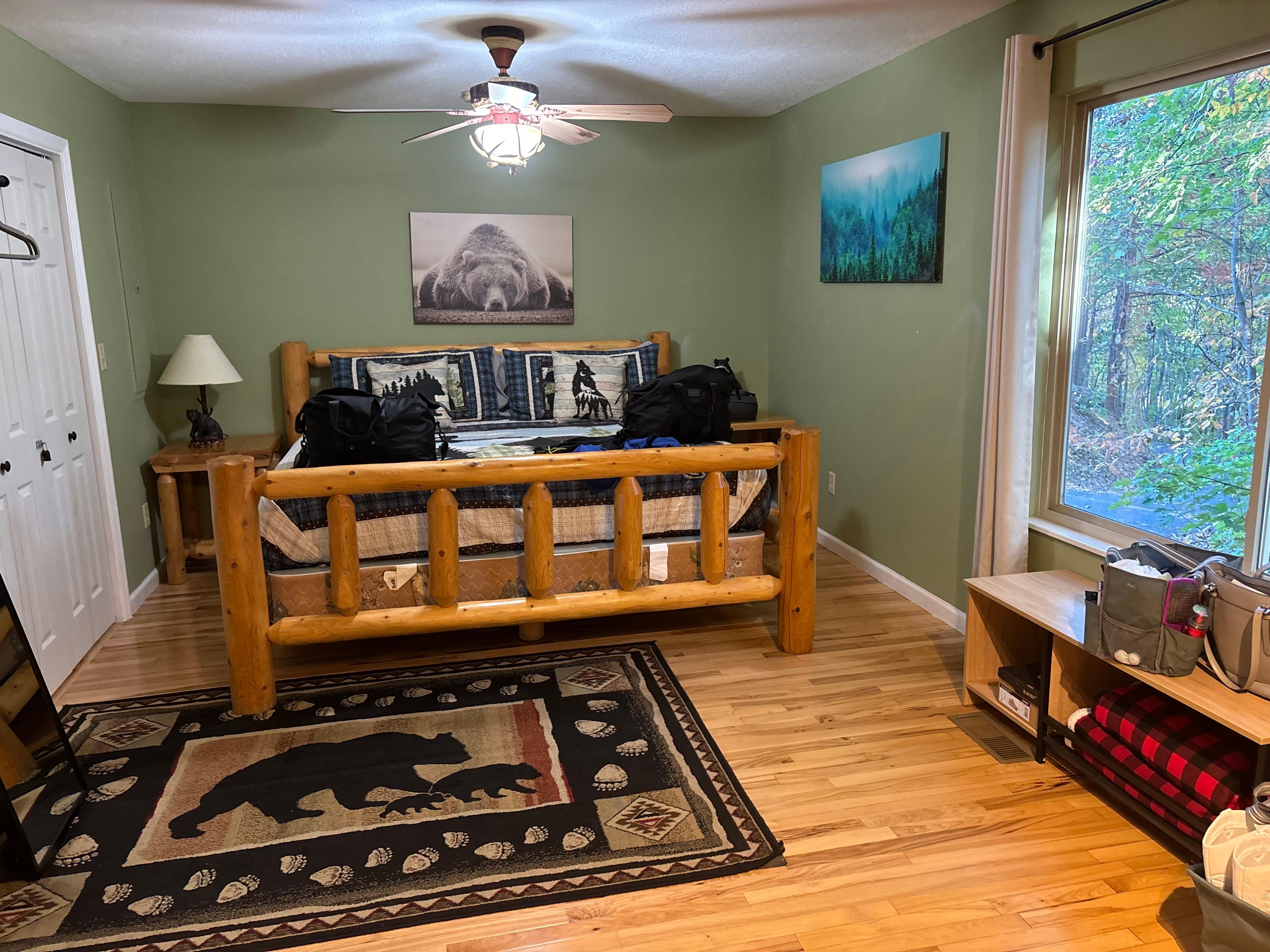 Primary Bedroom with King bed