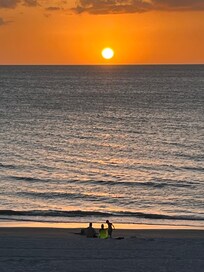 Sunset view from lanai