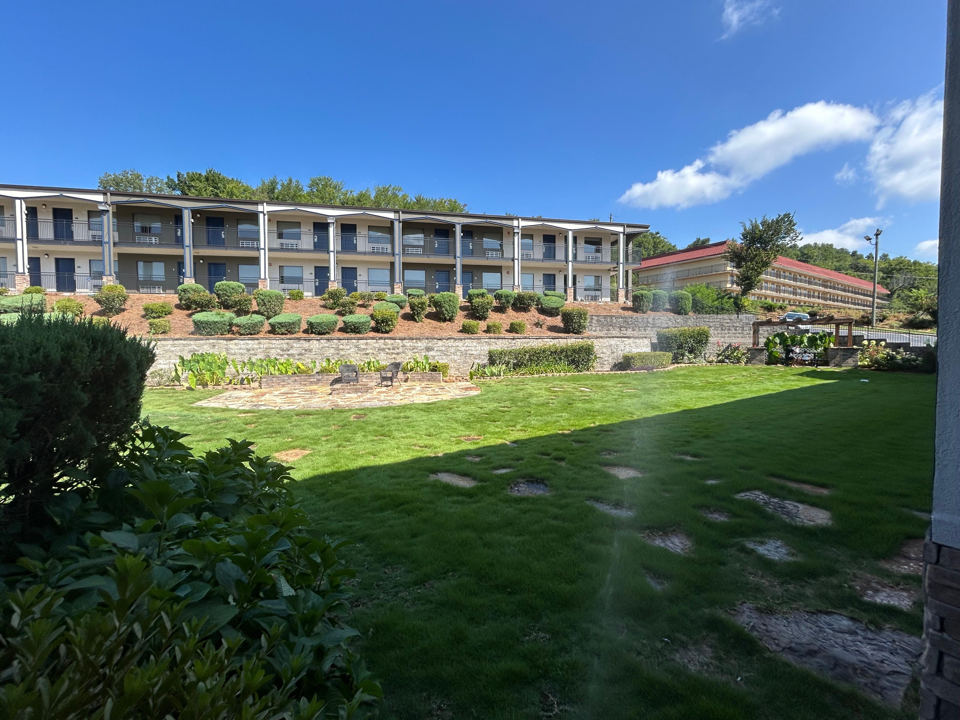 Courtyard and garden