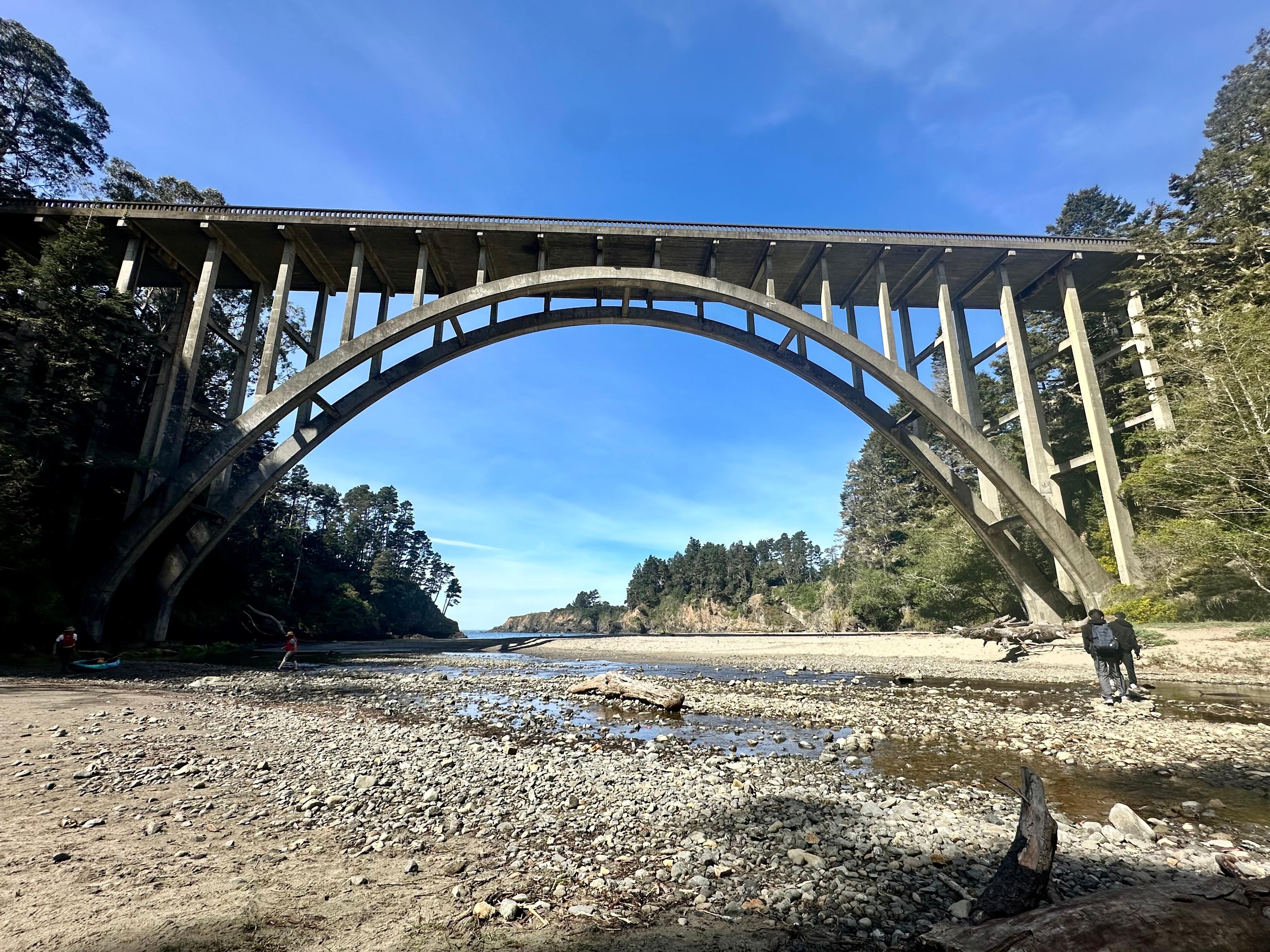 Beach just a short walk away