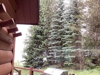 It snowed the 2nd day we were there! Snow in June!