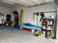 Clean, organized and fun garage. Full of fun game for the kids and adults