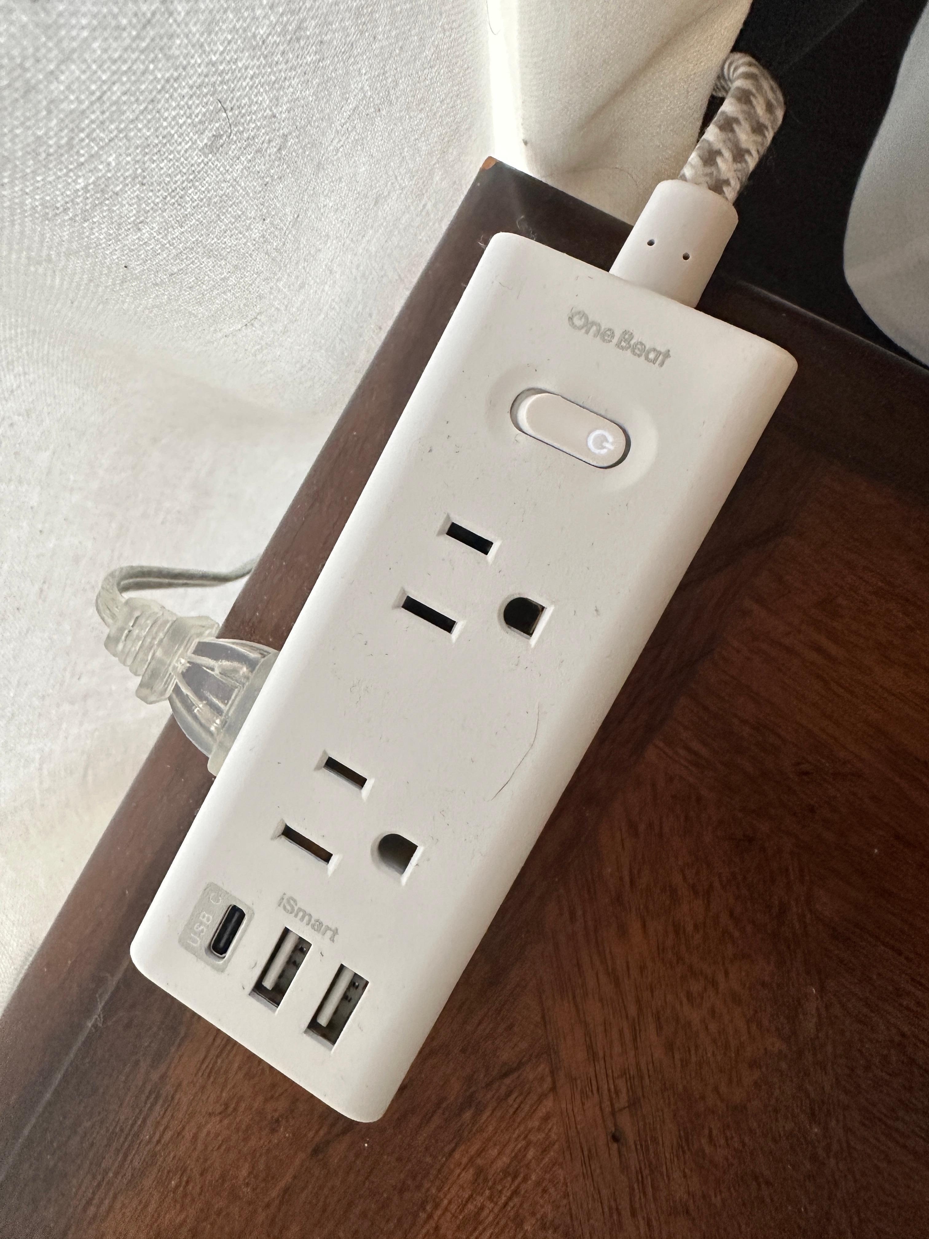 Convenient outlet & USB charger