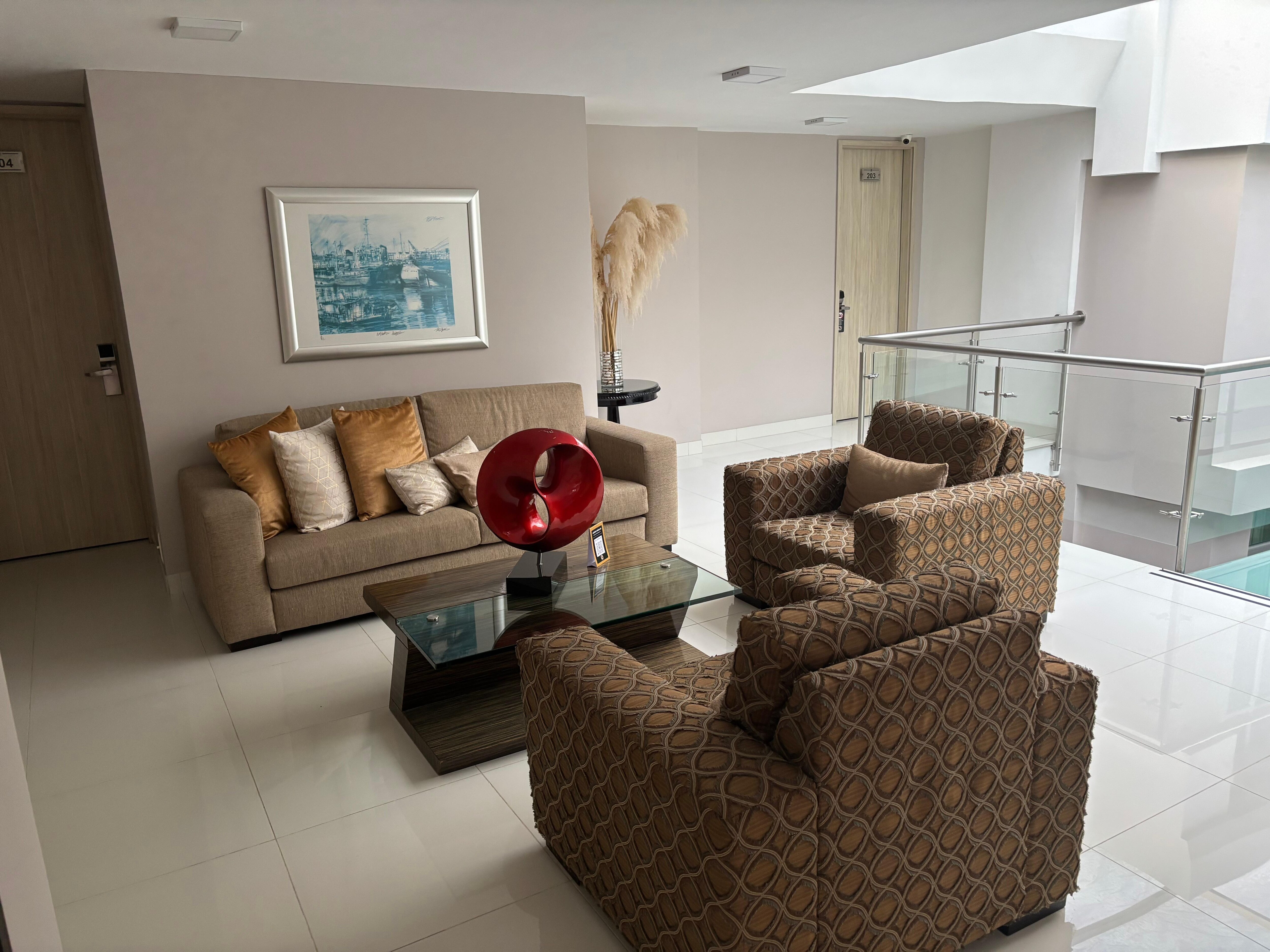 Guests area