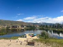 view from the deck
lots of water activities availble