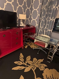 Desk area