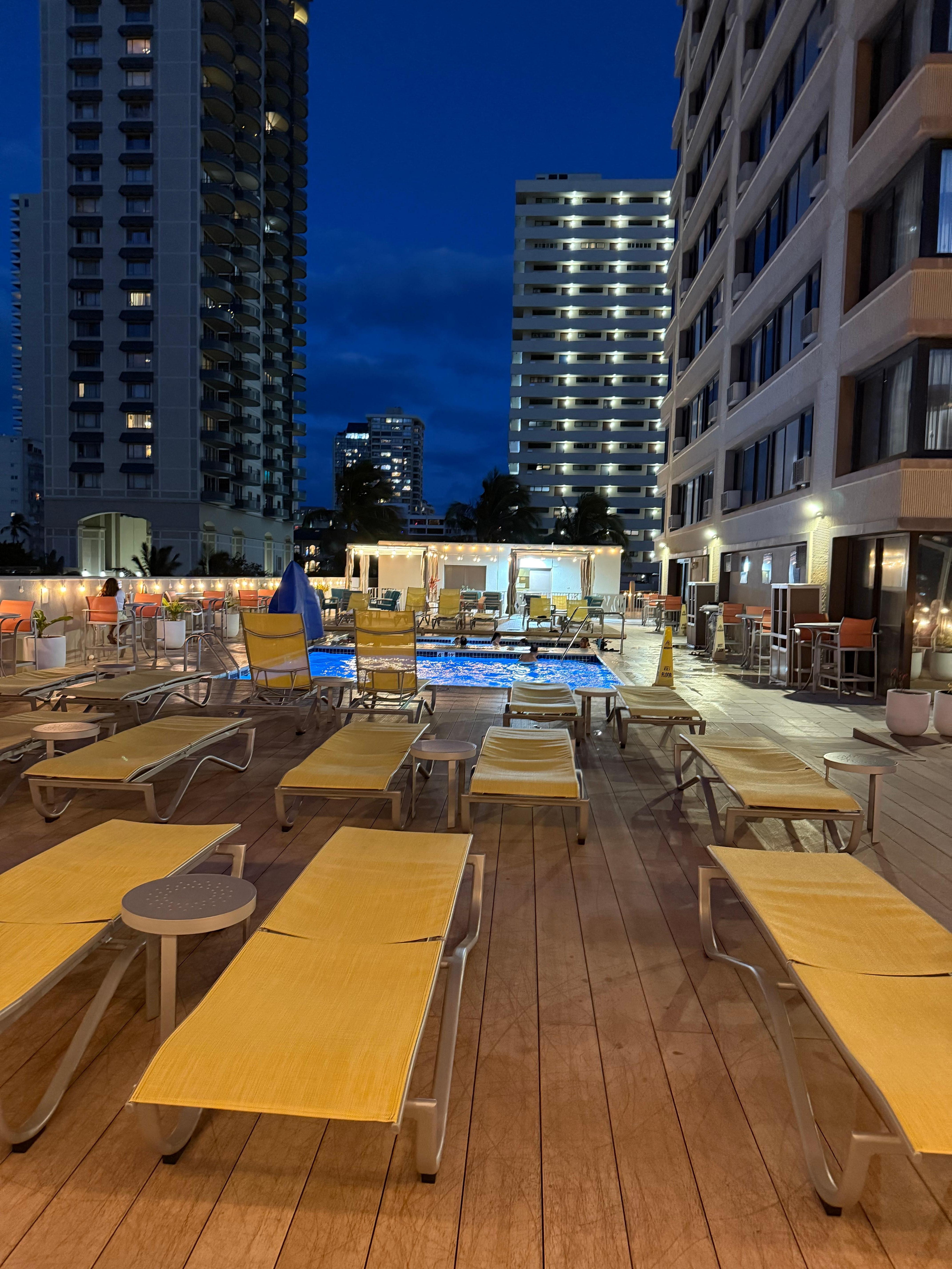 Pool area