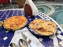 Breakfast is cooked fresh.