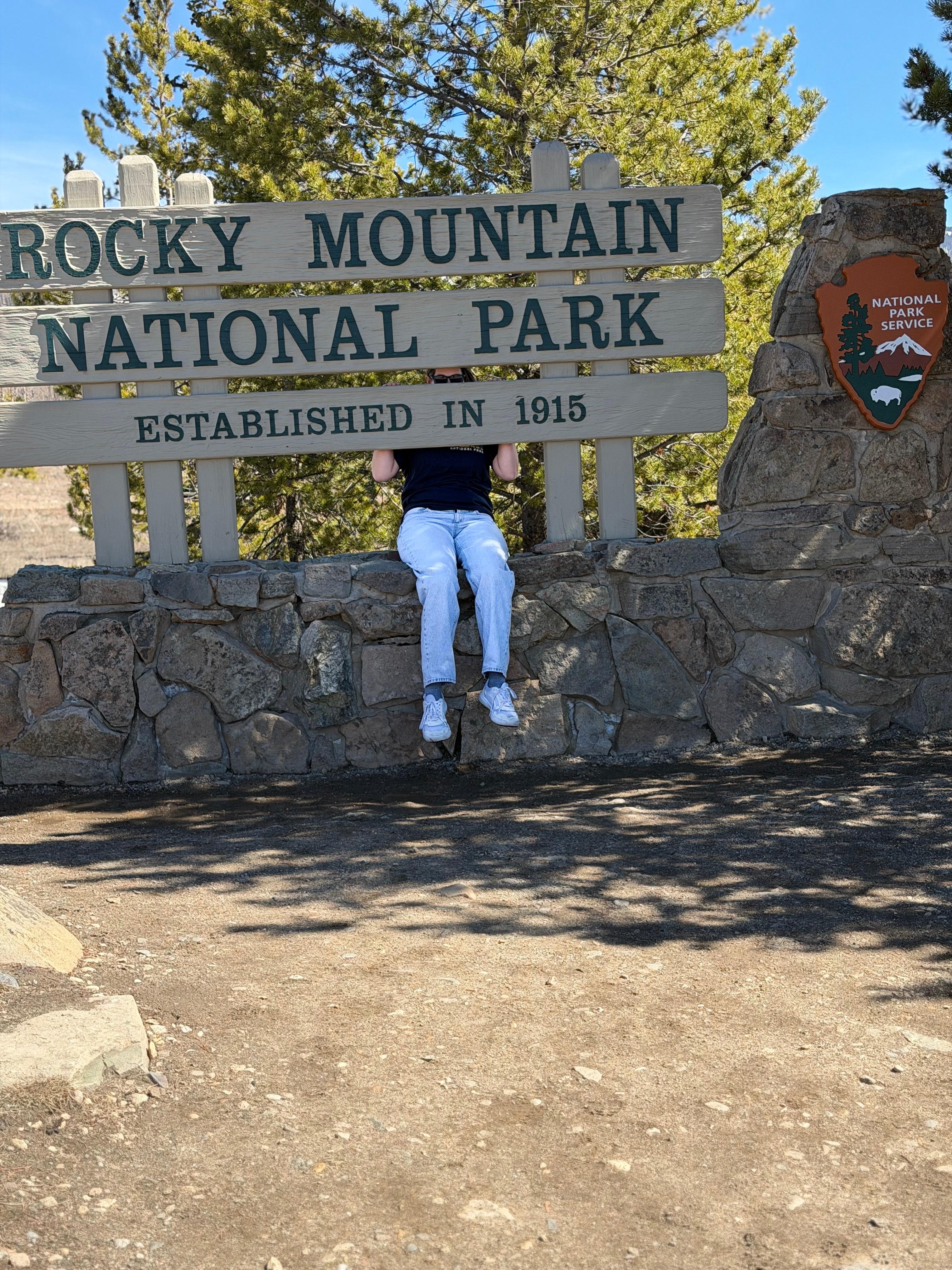 Rocky Mountain National Park is an easy drive.