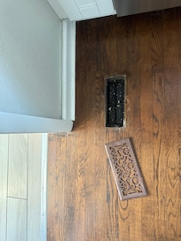 Trash in the vent