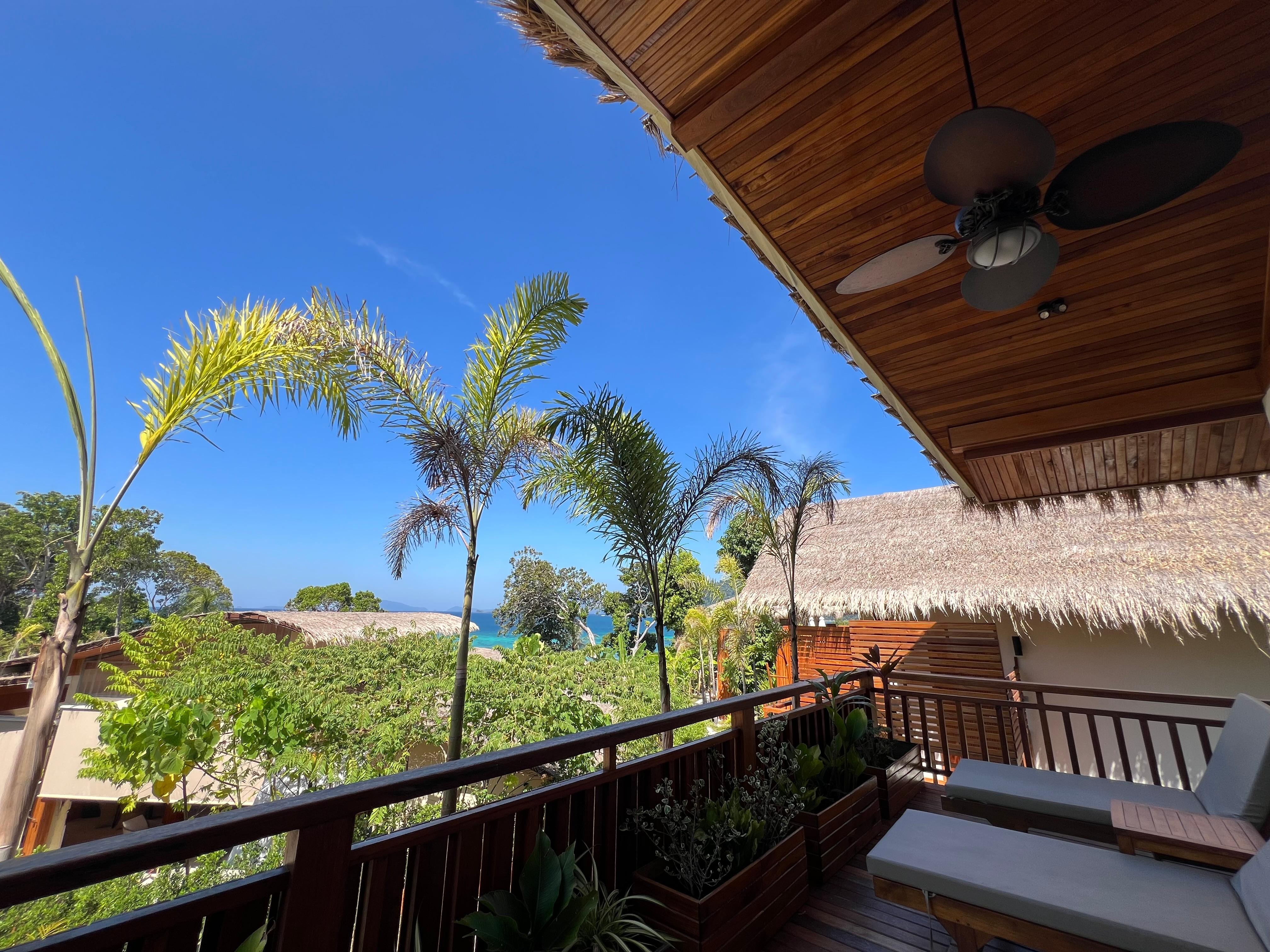 部屋から見える景色