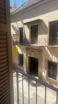 The Thyssen Museum from the apartment window