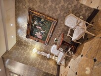Hallway near pool entrance and restaurant