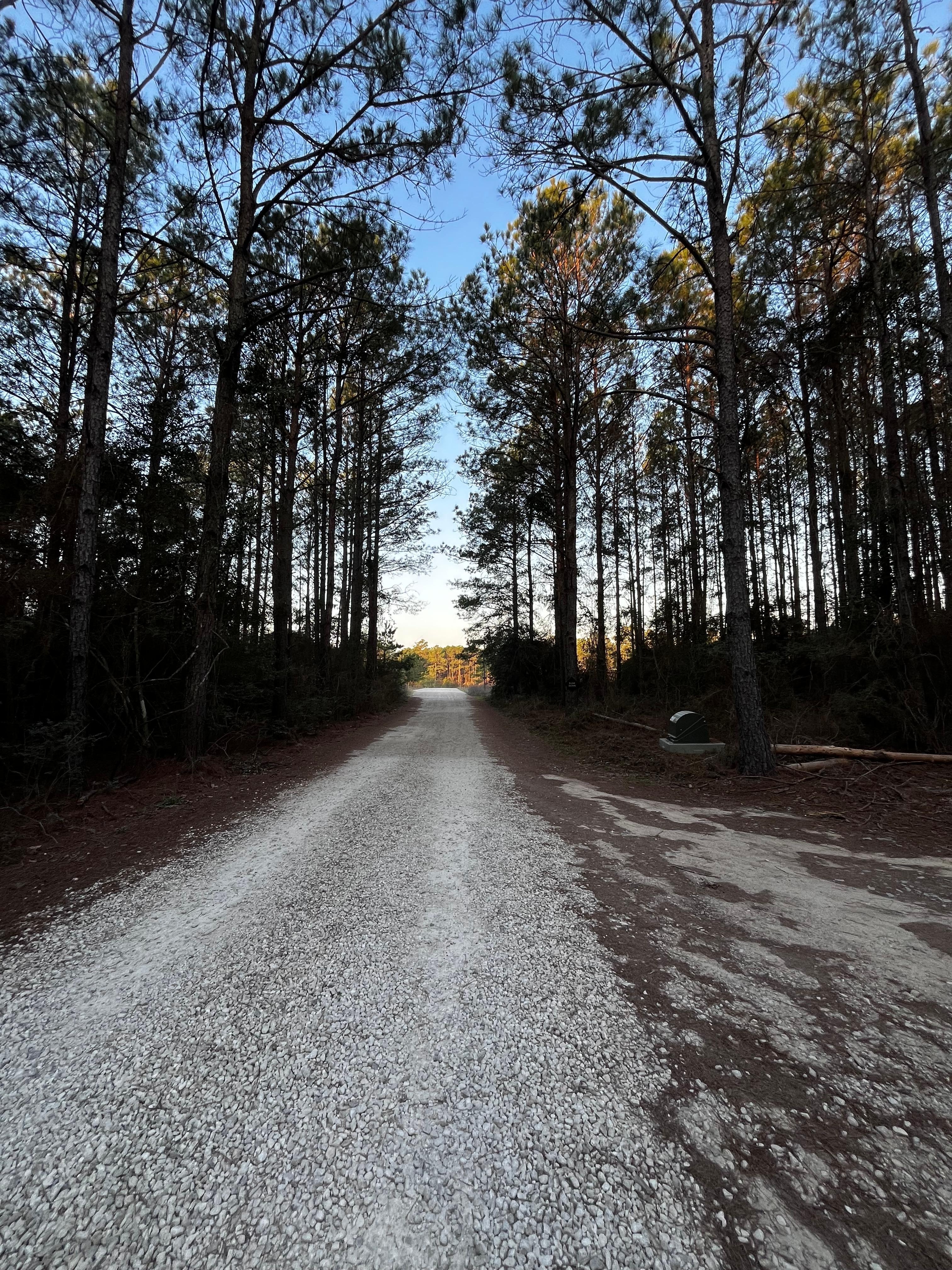 Off a beaten path away from highways and neighborhoods. 🥰