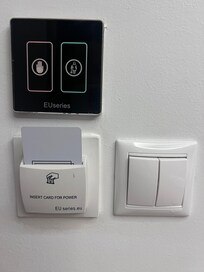 Slot that room key has to be in for electricity