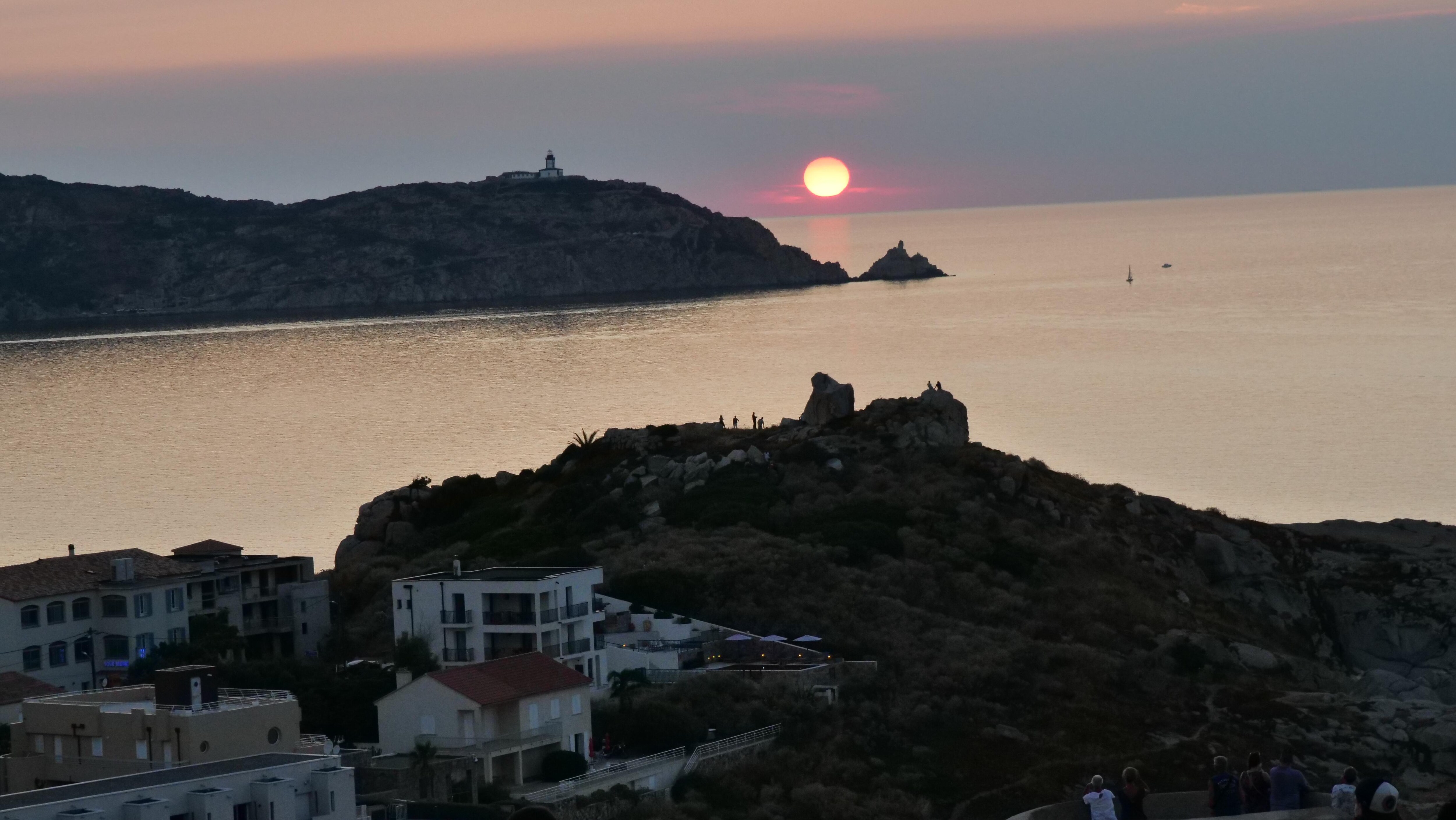 Coucher de soleil admiré depuis la Citadelle