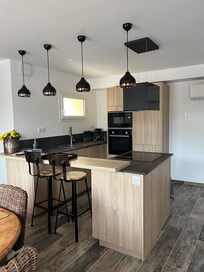 Modern kitchen and appliances