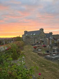 Cimetière et église Louannec