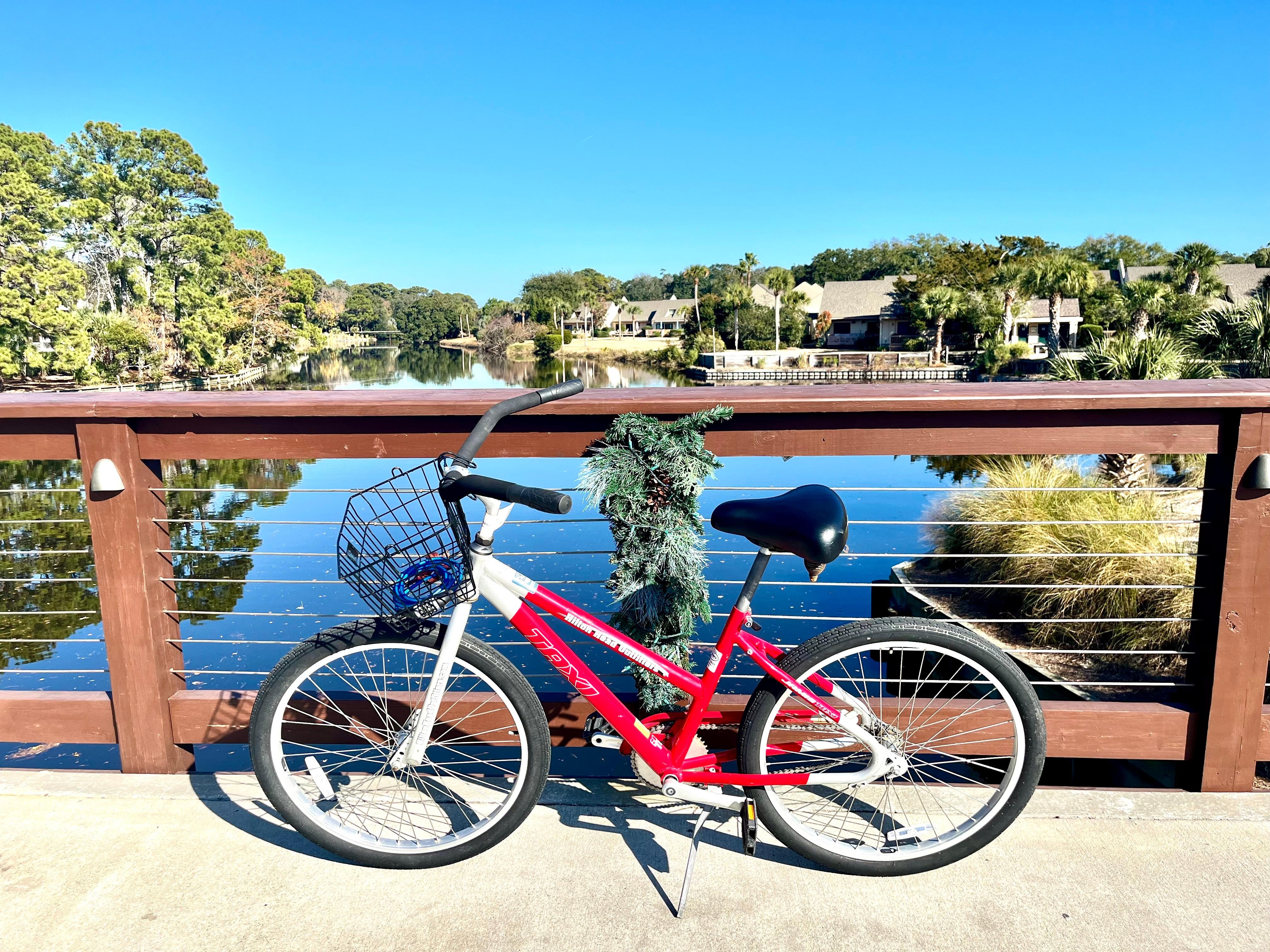Bike path in the property 