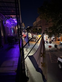 View from the balcony