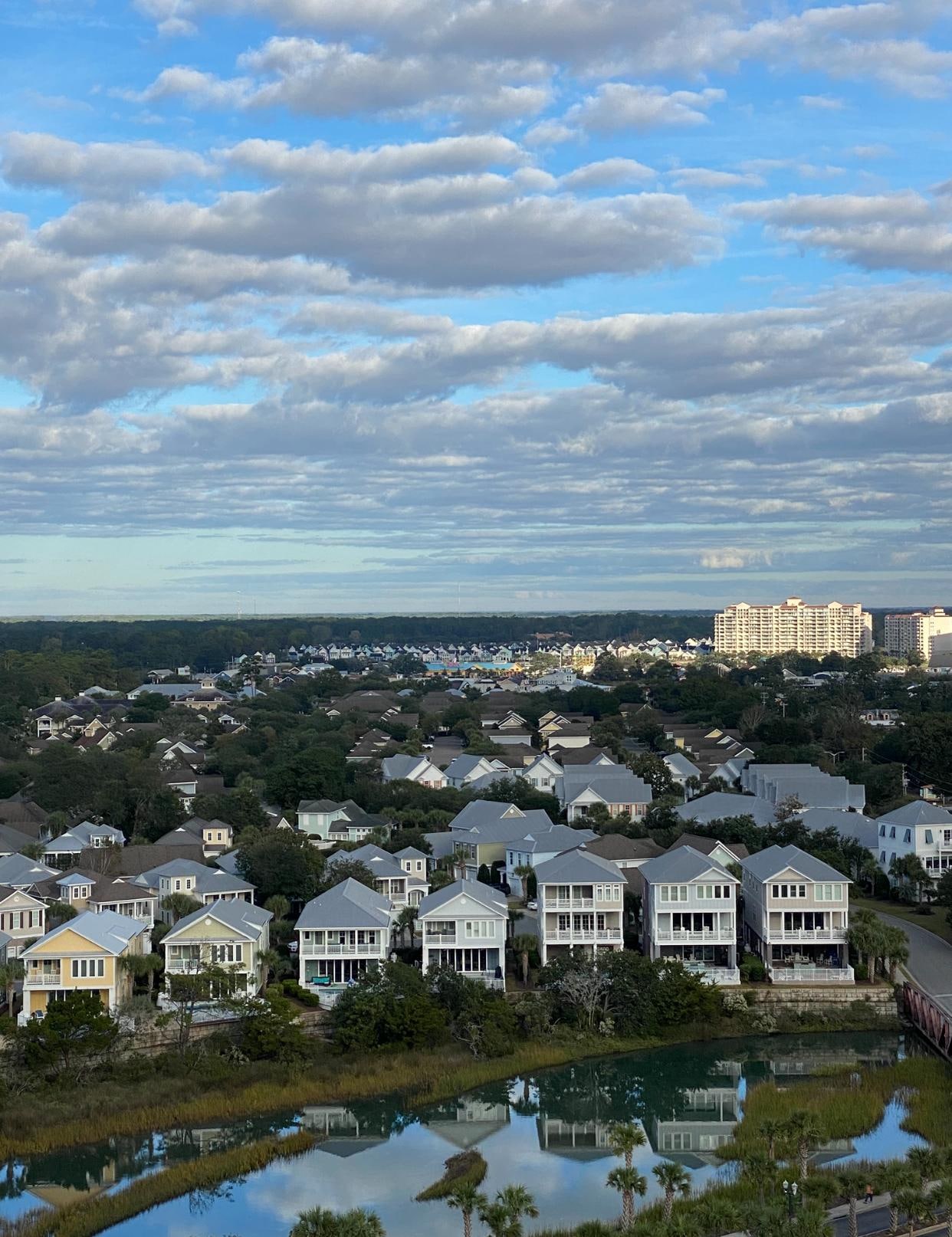 If you take the elevator to the upper levels the view is amazing. 