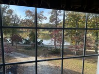 Beautiful lake view in the fall!