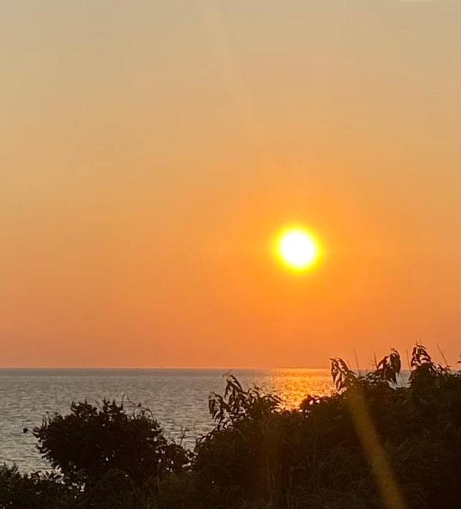 Sunset on Delaware Bay